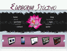 Tablet Screenshot of euphoria-studio.com